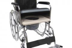 Silla de ruedas con comodo (sobre pedido)