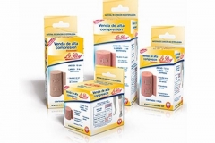 Venda de alta compresion Elastomedic diferentes medidas