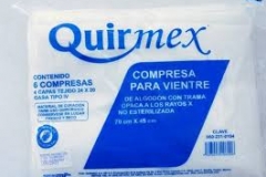 Compresa para vientre