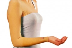 Manga de compresión para infedema