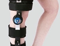 Rodillera mecánica graduada