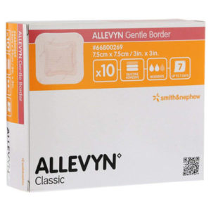Allevyn Adhesive 7.5x7.5 c/10