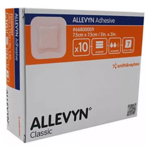 Allevyn Adhesive 7.5x7.5 10 Piezas