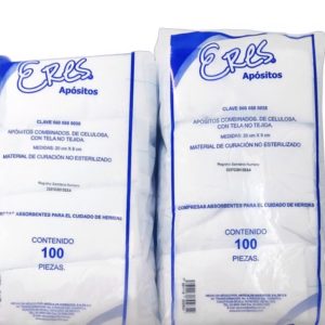 Aposito 20x8 Tela No Tejida C/100 Suave