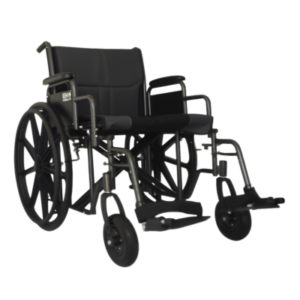 Silla de Ruedas de 22" Sobrepeso