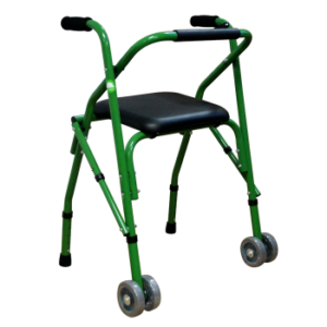 Andadera Rollator Sencilla Verde
