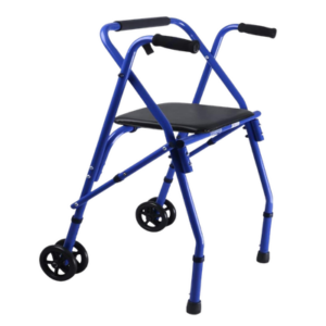 Andadera Rollator Sencilla Azul