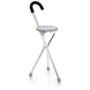 Baston con Asiento Plegable