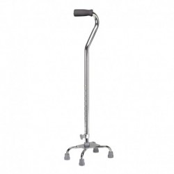 Baston de Aluminio con 4 Apoyos