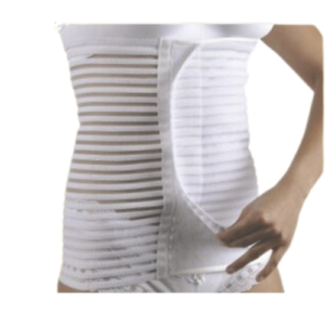 Faja Larga Transpirable Post Parto y Post Cirugia