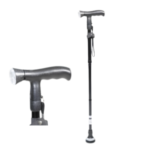 Baston Plegable con Luz Led Recargable